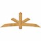 Ekena Millwork Alberta Rough Sawn Timber Gable Bracket, Western Red Cedar, 84"W x 31"H x 4"D x 6"F, 9/12 Pitch GBW084X31X0406ALB00RWR - alternate 1